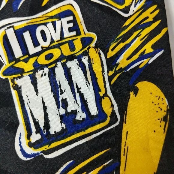 Vintage 1996 Bud Light I Love You Man Anheuser Busch Necktie - Picture 2 of 7